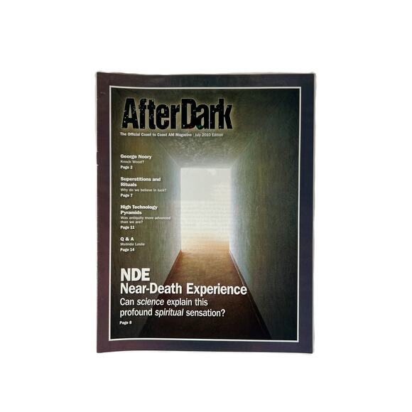Ephemera After Dark Coast to Coast AM Magazine Near-Death Experience July 2010 - Picture 1 of 2